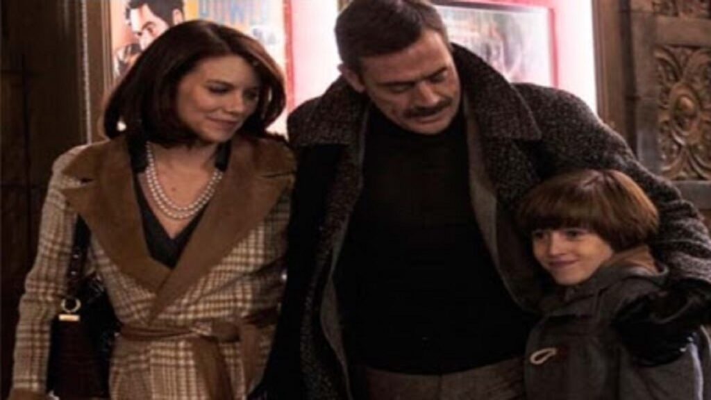 Lauren Cohan y Jeffrey Dean Morgan en 'Batman v Superman: El amanecer de la justicia'