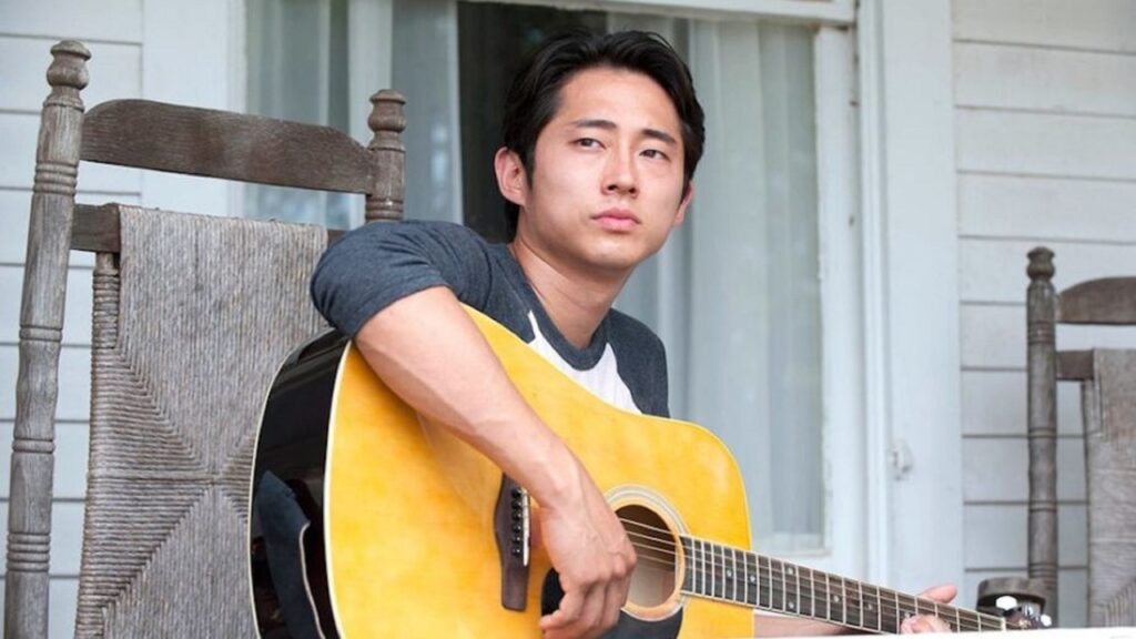 Steven Yeun en 'The walking dead'