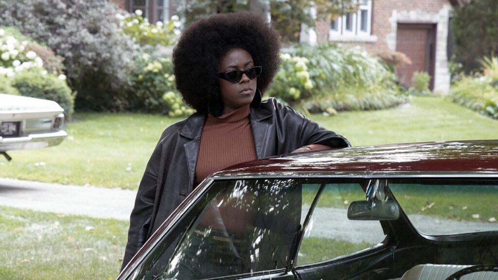 Chica afroamericana en 'Gambito de dama'