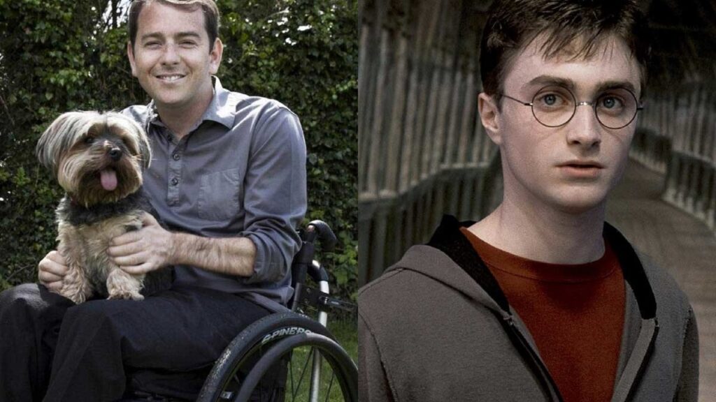 David Holmes y Daniel Radcliffe