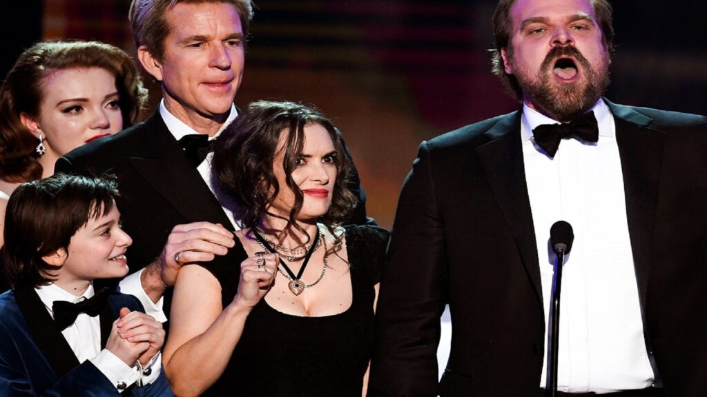 Gestos de Winona Ryder en los SAG Awards
