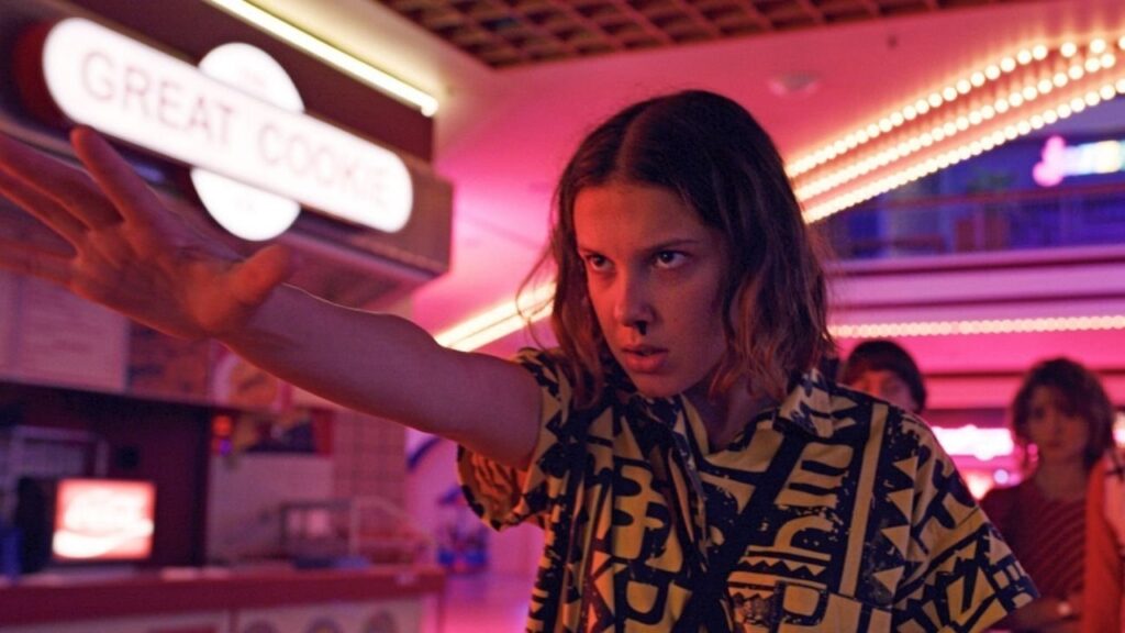 Once sangrando por la nariz en 'Stranger Things'