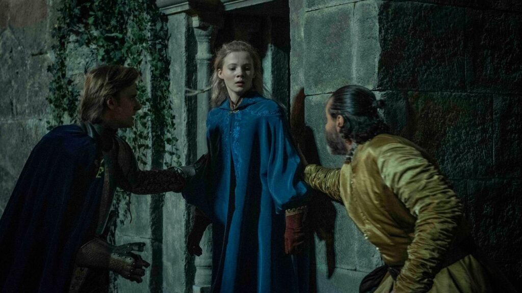 Ciri en escena de ''The Witcher'