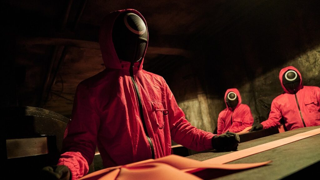 Guardias en 'El juego del calamar'