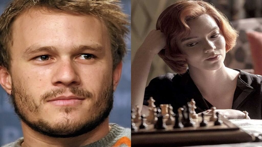 Heath Ledger y Anya Taylor-Joy