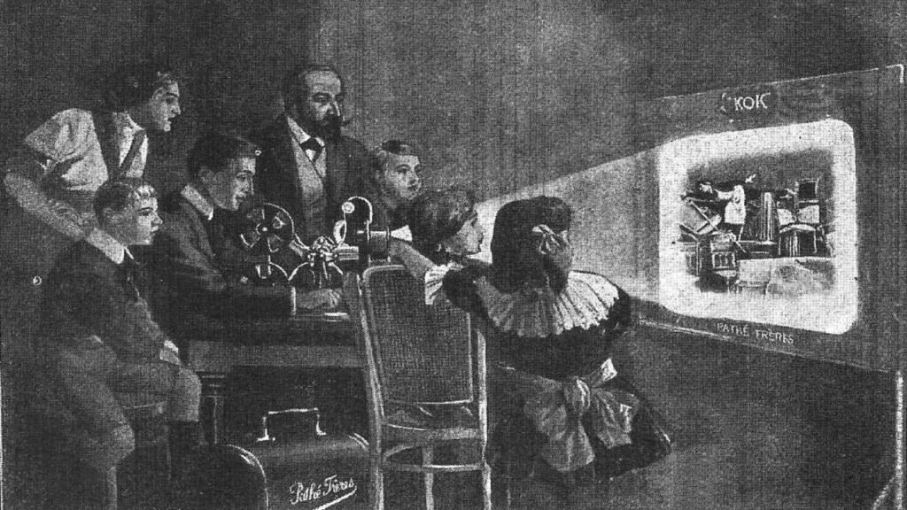 Antiguo proyector cinematográfico