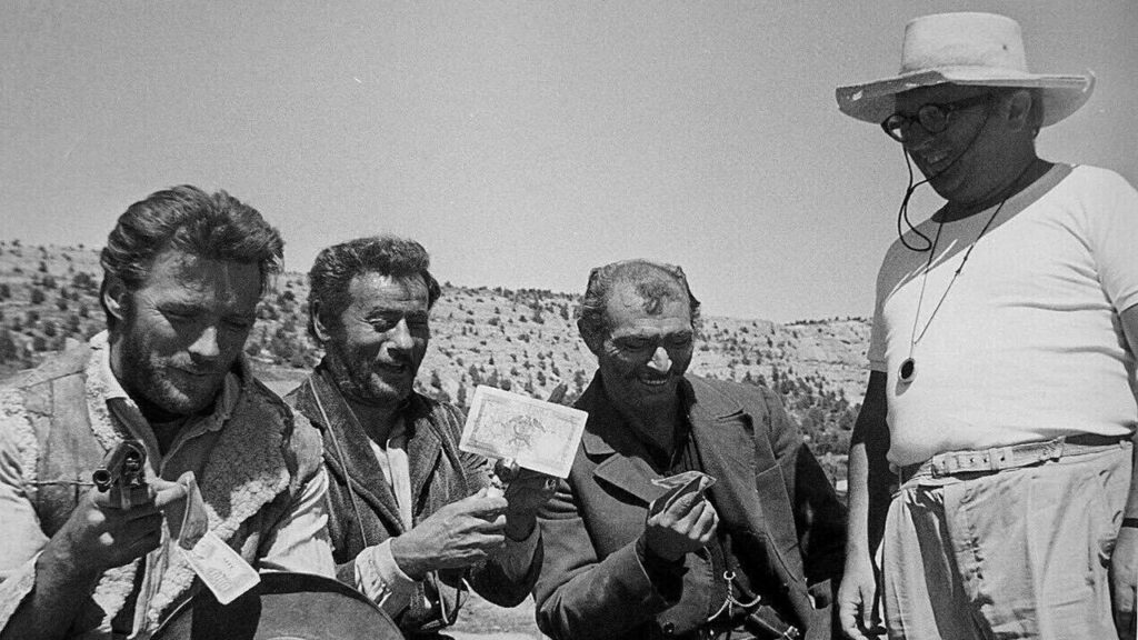 Actor de 'El bueno, el feo y el malo' durante un rodaje
