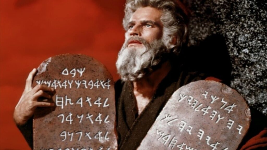 Tablas de 'Los 10 mandamientos'