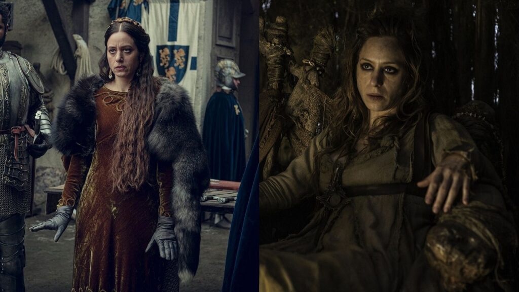 Actriz de Calanthe y bruja en GOT