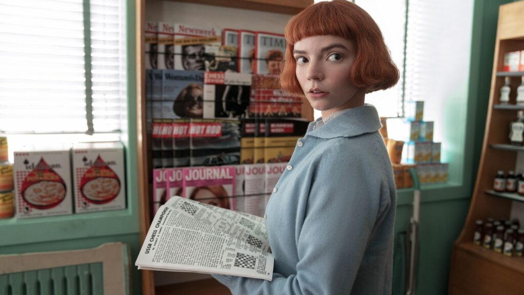 Anya Taylor-Joy en 'Gambito de dama'