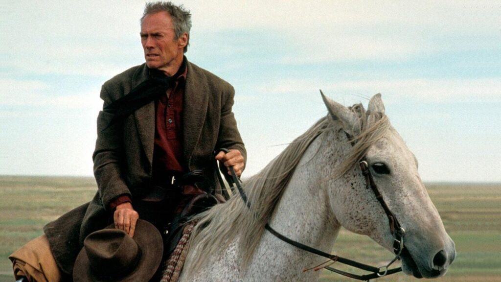 Clint Eastwood a caballo en 'Sin perdón'