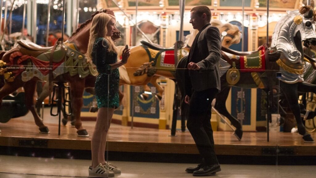 Escena del tiovivo en 'Nerve'