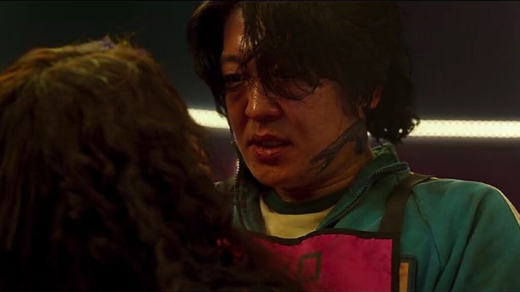 Han Mi-nyeo acaba con Jang Deok-su en 'El juego del calamar'