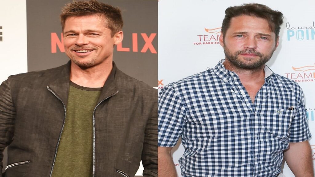 Brad Pitt y Jason Priestley