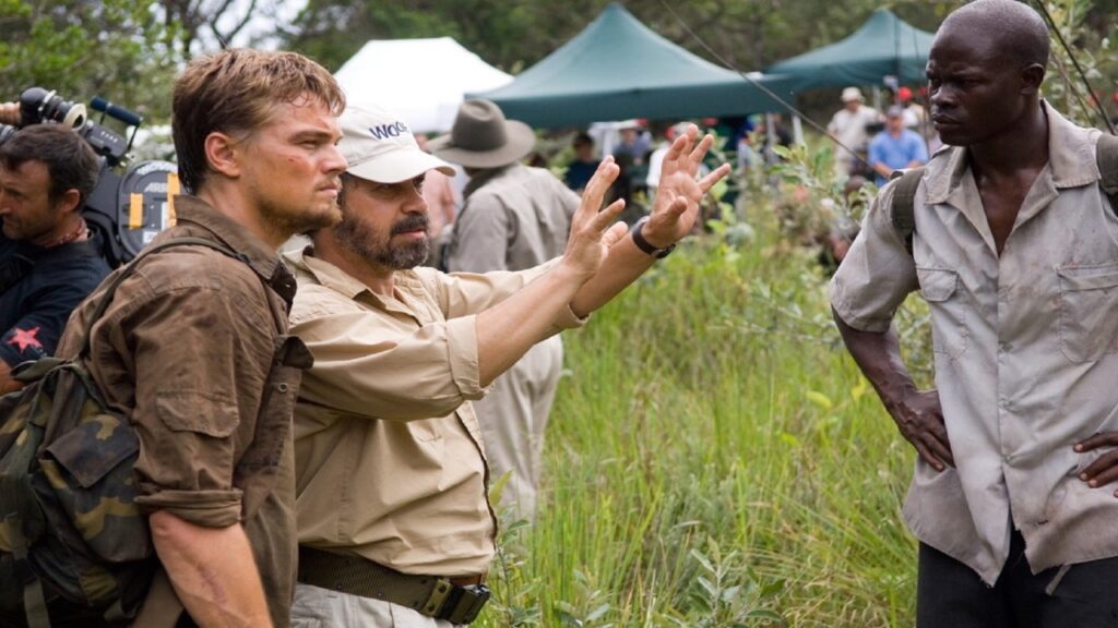 Leonardo DiCaprio en rodaje de 'Diamante de sangre'