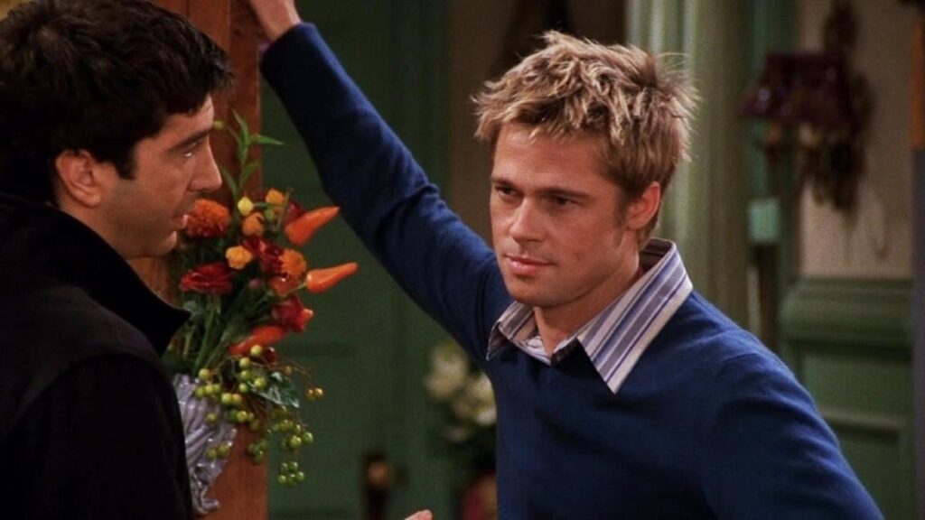 Brad Pitt en 'Friends'
