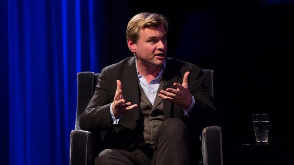 Christopher Nolan en una entrevista