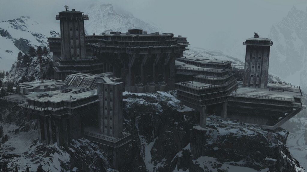 Fortaleza en la nieve en 'Origen'