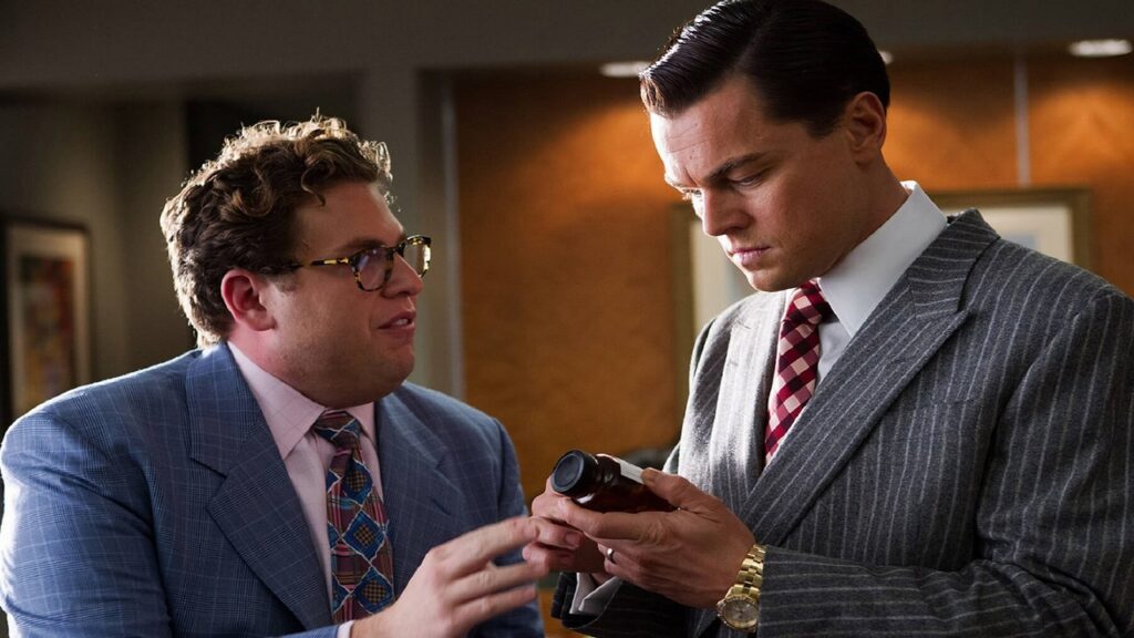 Jonah Hill y Leonardo DiCaprio en 'El lobo de Wall Street'