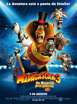 Madagascar 3: De marcha por Europa (Película de 2012)